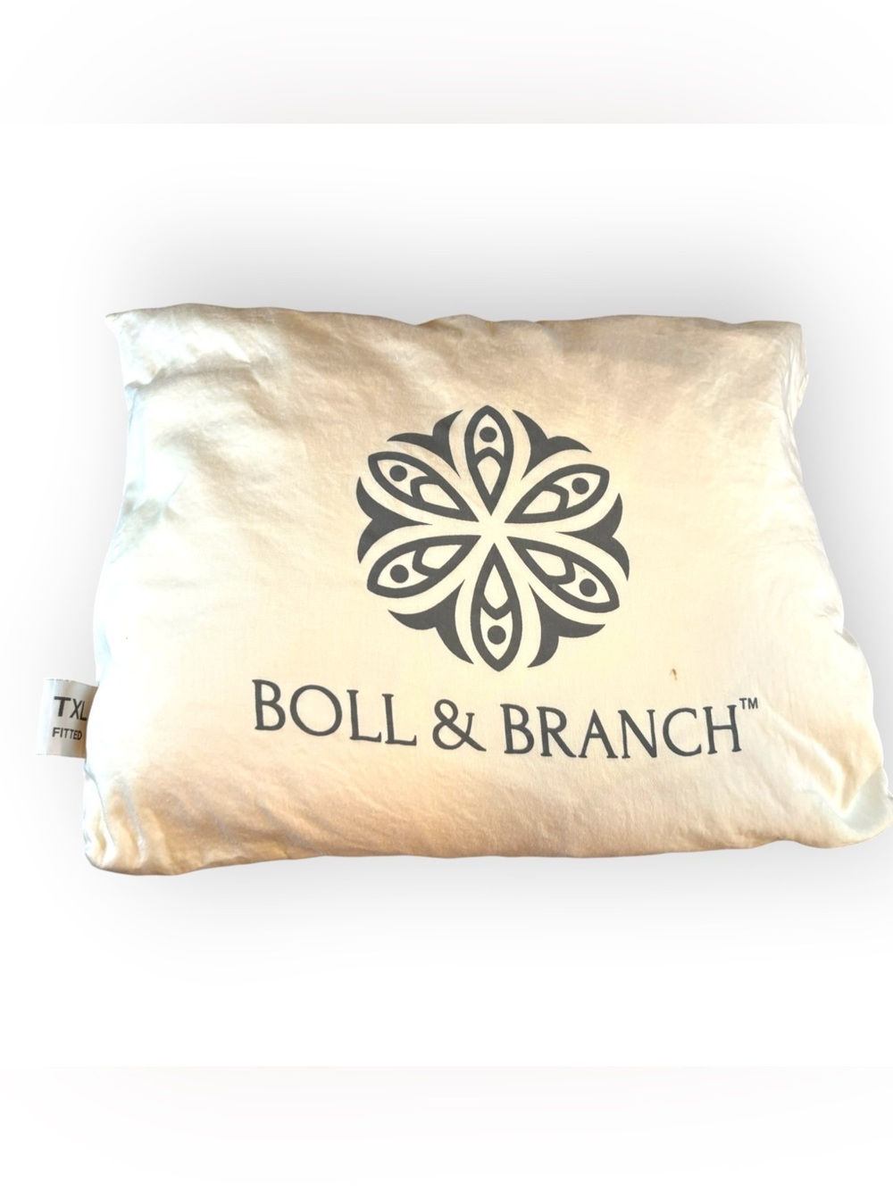 Boll & Branch Twin XL Fitted Sheet Deep Pocket College Dorm Organic Cotton